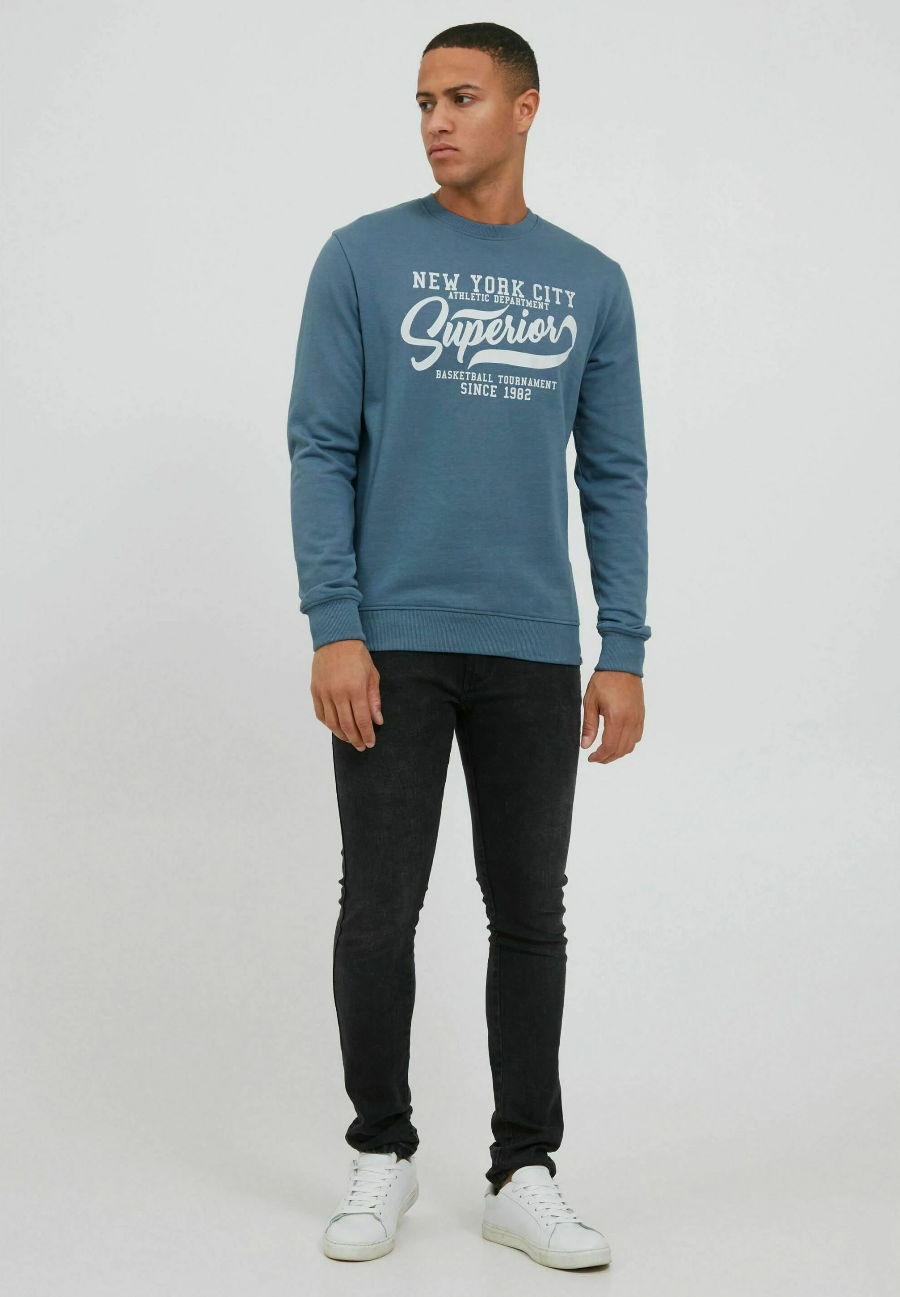 Indicode Jeans Idgalilero - Sudadera - China Blue - Imagen 2