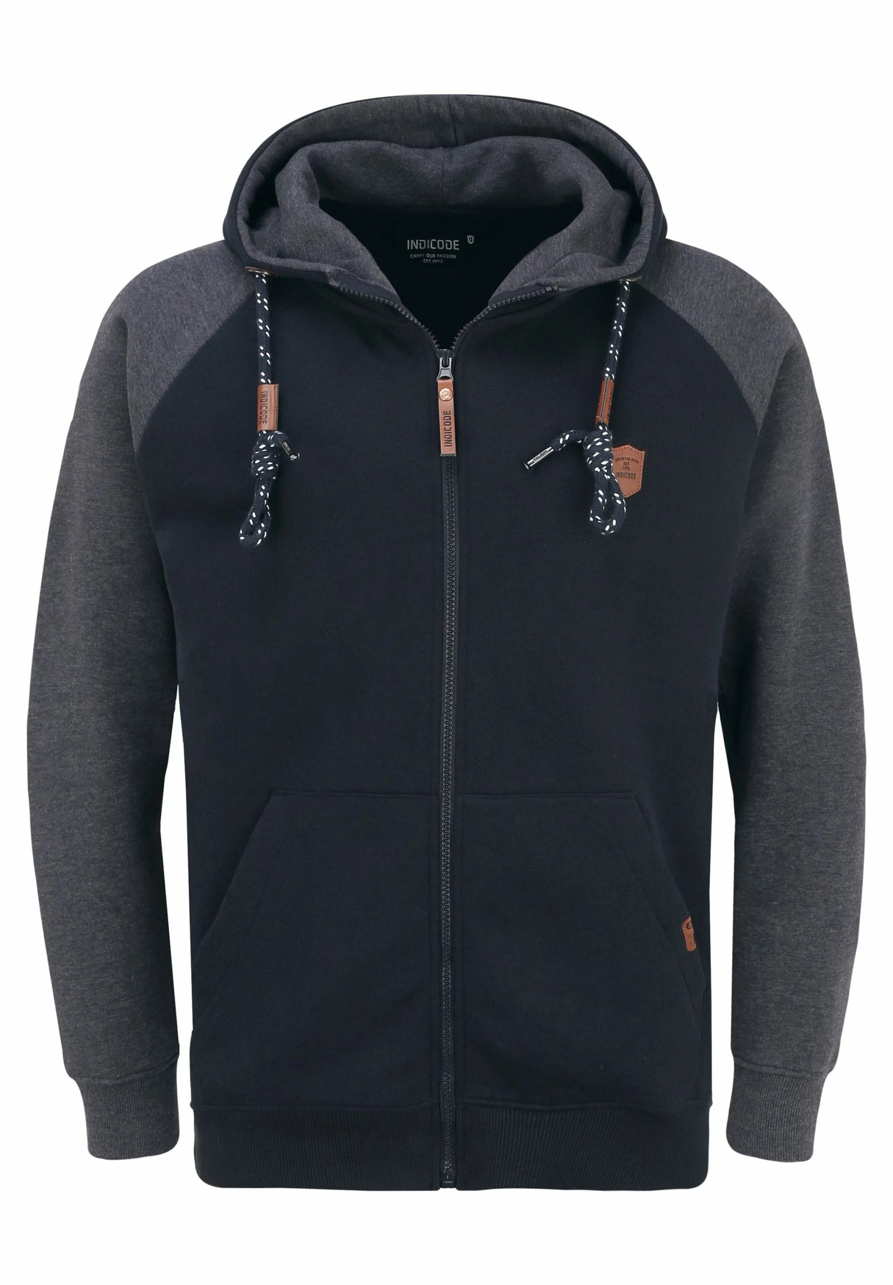 Indicode Jeans Idterence - Sudadera Con Cremallera - Navy - Imagen 6