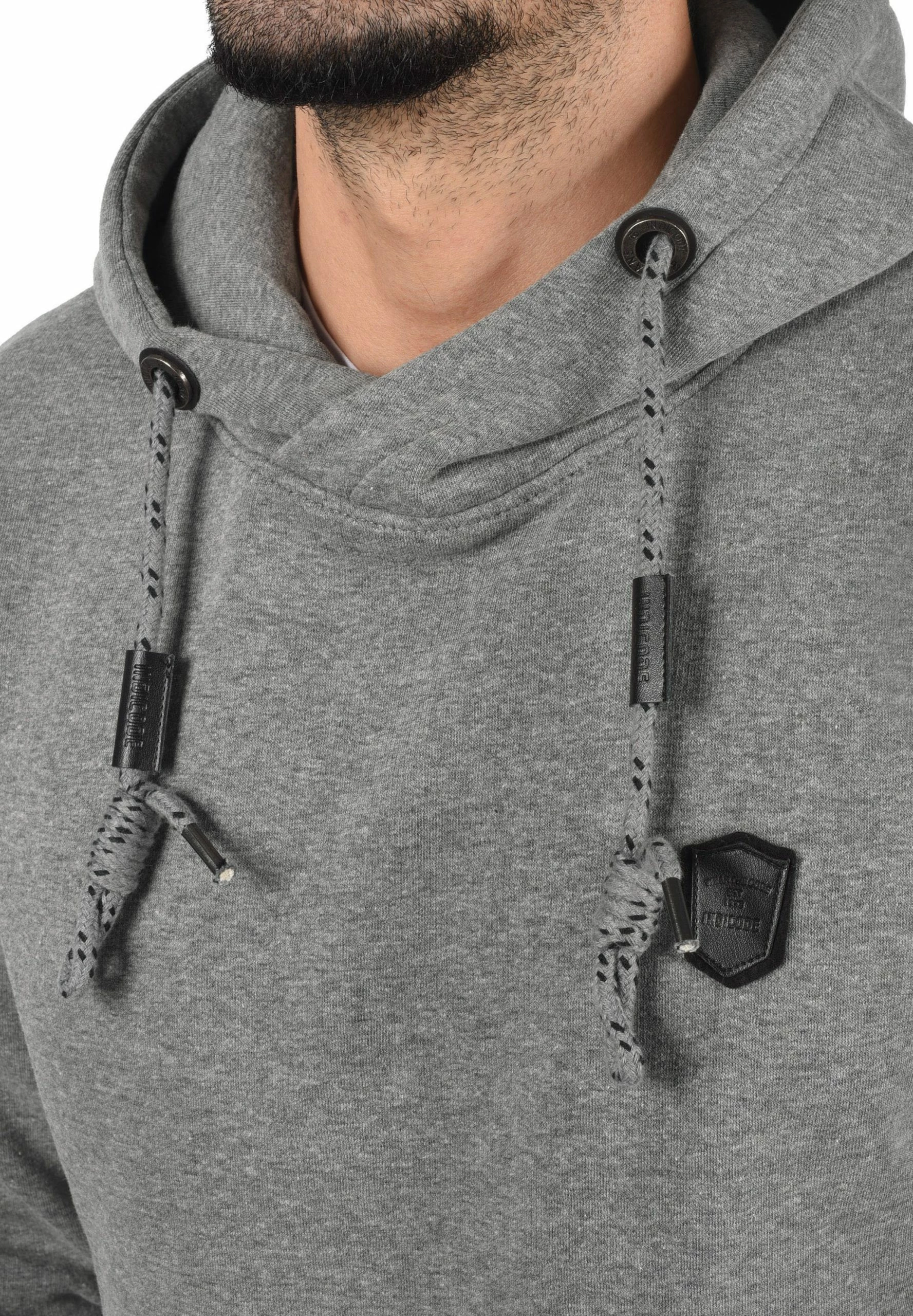 Indicode Jeans Idbarneys - Jersey Con Capucha - Grey Mix - Imagen 4