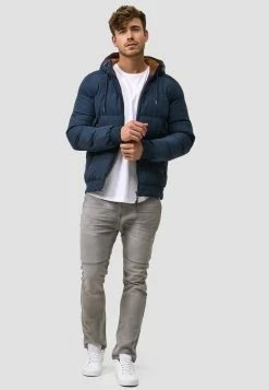 Indicode Jeans Chaqueta De Invierno - Navy