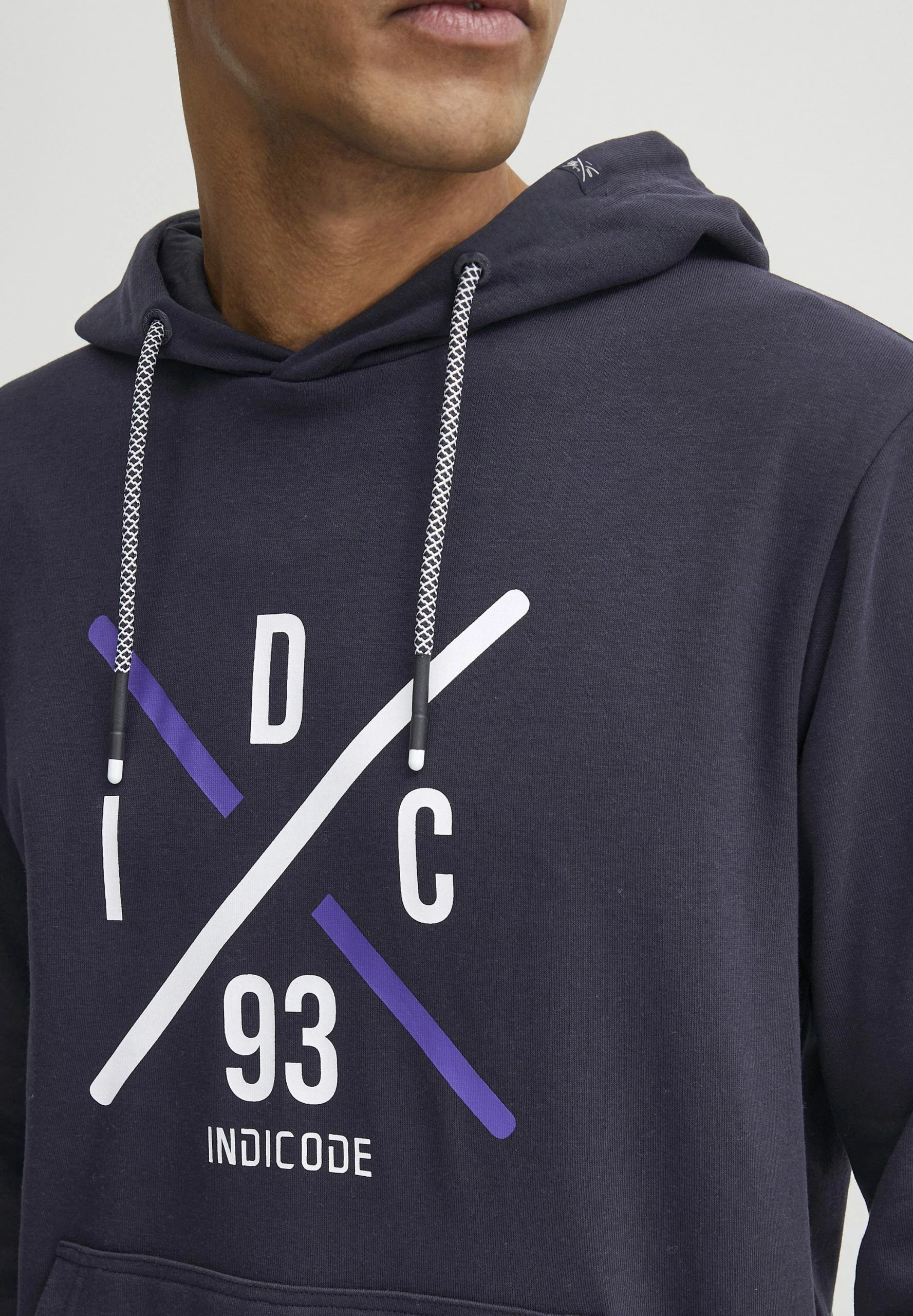 Indicode Jeans Leon - Jersey Con Capucha - Navy - Imagen 4