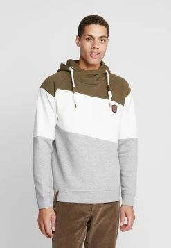 Indicode Jeans Pessac - Jersey Con Capucha - Dark Olive