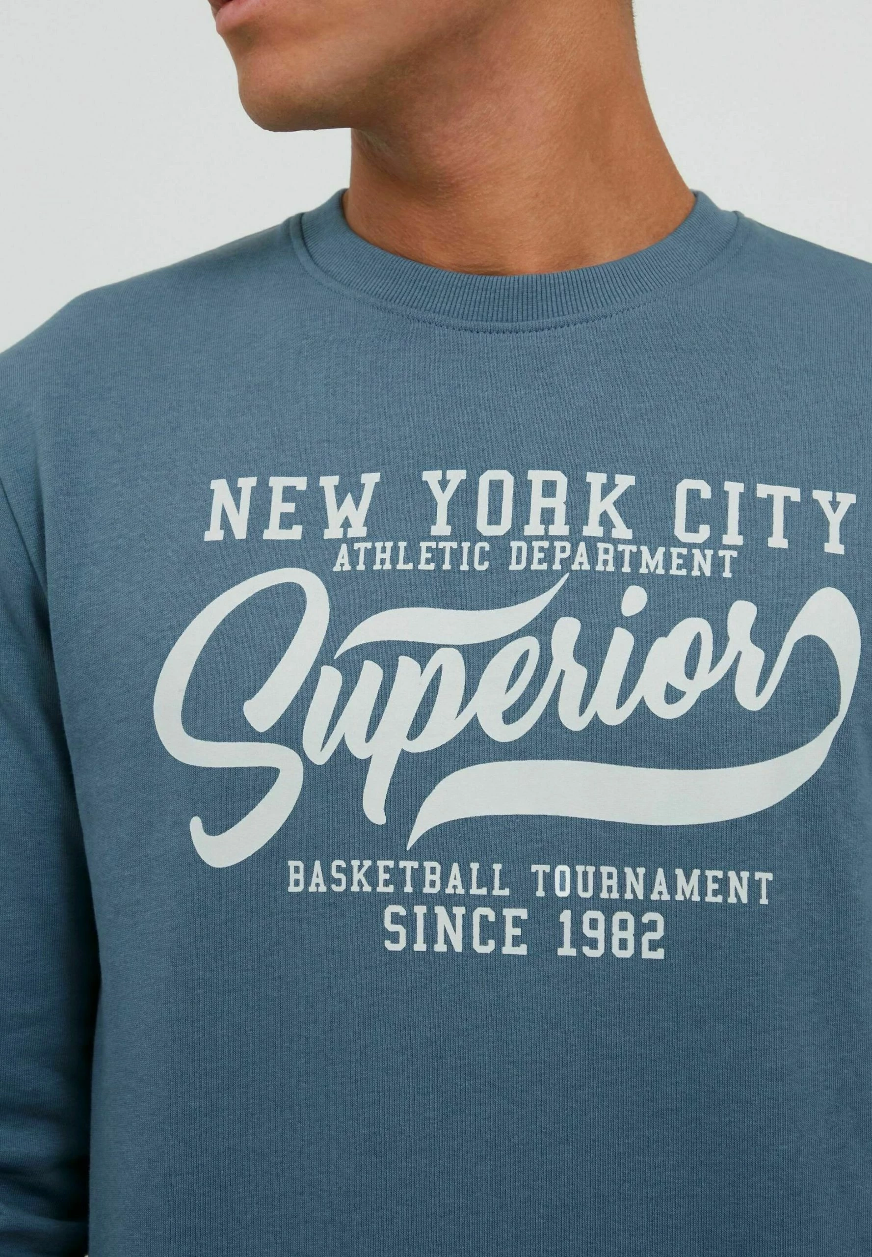 Indicode Jeans Idgalilero - Sudadera - China Blue - Imagen 4