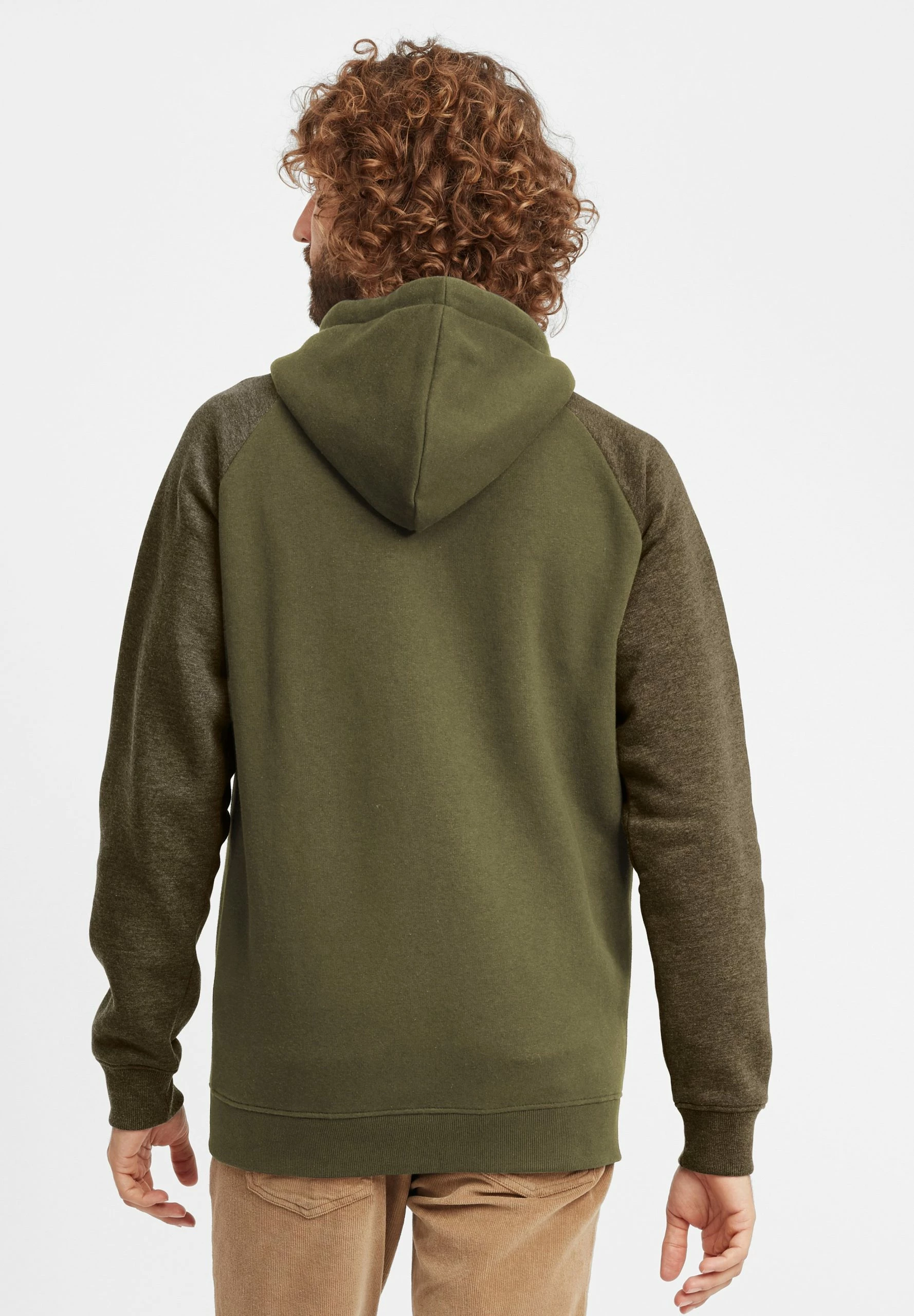 Indicode Jeans Idterence - Sudadera Con Cremallera - Army - Imagen 3
